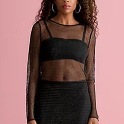 Ally Brooks Top And Skirt Set 