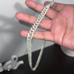 925 Silver Cuban Link Chain