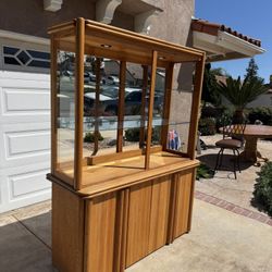 Oak Hutch