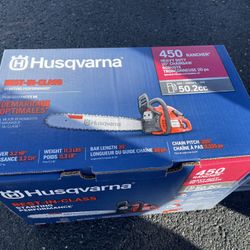 Huqsvarna Gas Chainsaw