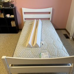 Twin Bed With Mattress 
