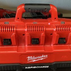 Milwaukee Corded M18-M12 6-Port Battery Charger $200