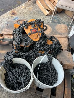 HARRINGTON 15 TON CHAIN HOIST MODEL CB150 MB3