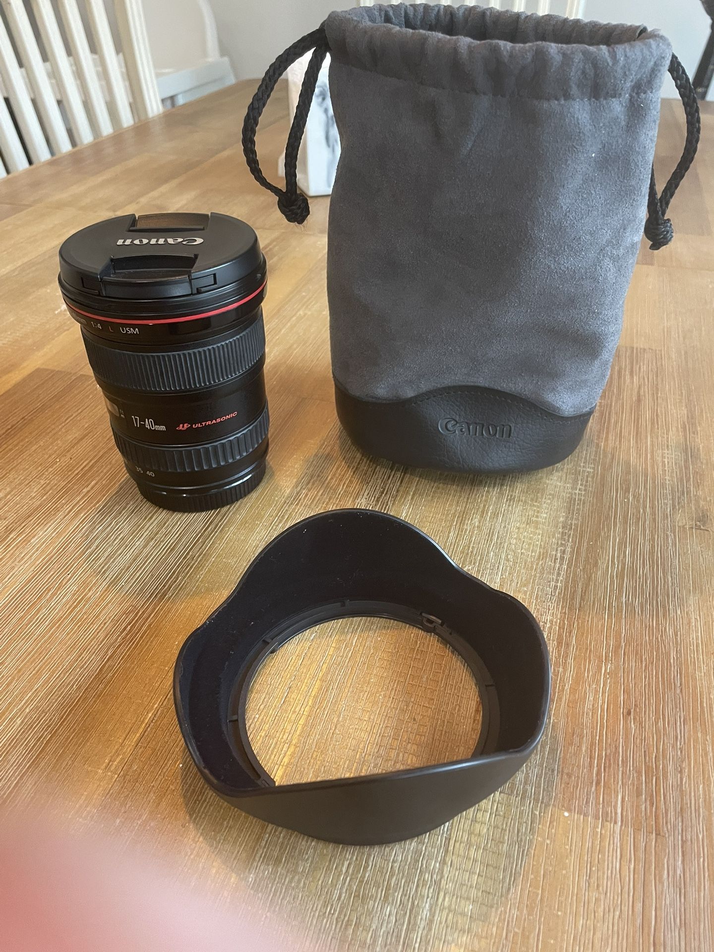 Canon 17-40mm Wide Angle Camera Lens
