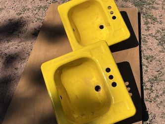 Yellow Sinks