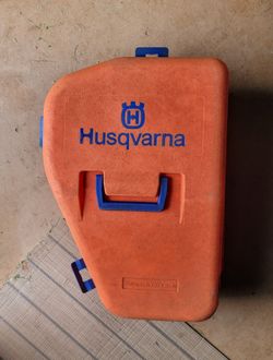 Husqvarna OEM Chainsaw Carrying Case - Orange/Blue