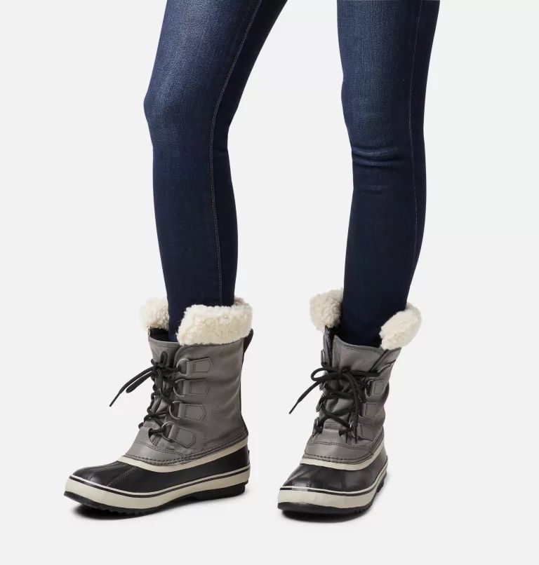 SOREL Carnival Boot Womens Size 10 Pewter Gray Winter Waterproof Snow NL1495-035