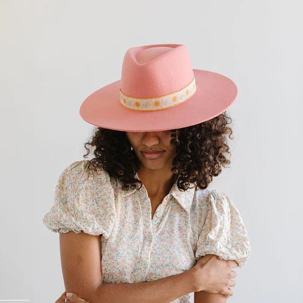 Dae x Gigi Pip Pink Rancher Hat