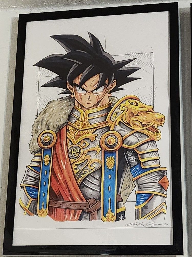 Dragon Ball Z - Goku (Medieval) Portrait