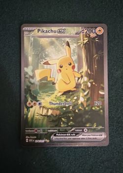 Pikachu ex 276/217 Ascended Heroes SIR Pokemon Card Special Illustration Rare