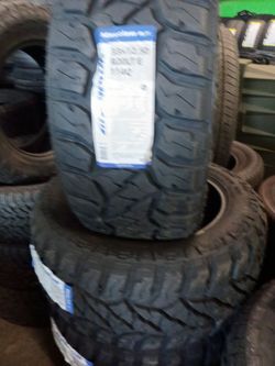 New set of tires 33 1250 20 Lt RT