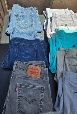 Mixed Lot of Men's Pants and Jeans