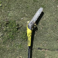 Ryobi pole saw battery +charger