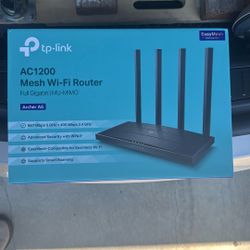 Tp- Link AC 1200 Mesh Wi-fi Router 