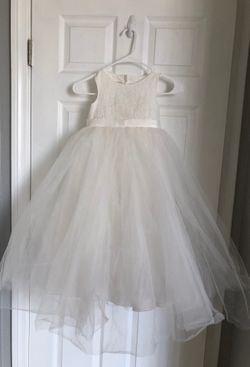 David’s bridal flower girl dress size 4