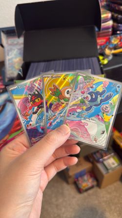 Pokemon 30th Celebrations Litten, Popplio, And Rowlet Promo Card Set
