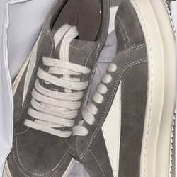 Rick Owens Black Temple Men's Tennis Shoes