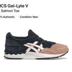 ASICS Salmon Toe Size 9.5