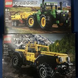 Brand New Lego Jeep And Tractor