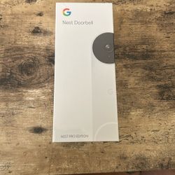 Google Nest Doorbell Camera - Nest Pro Edition