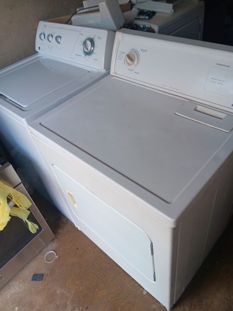 Old School Washer Dryer Heavy Duty Set