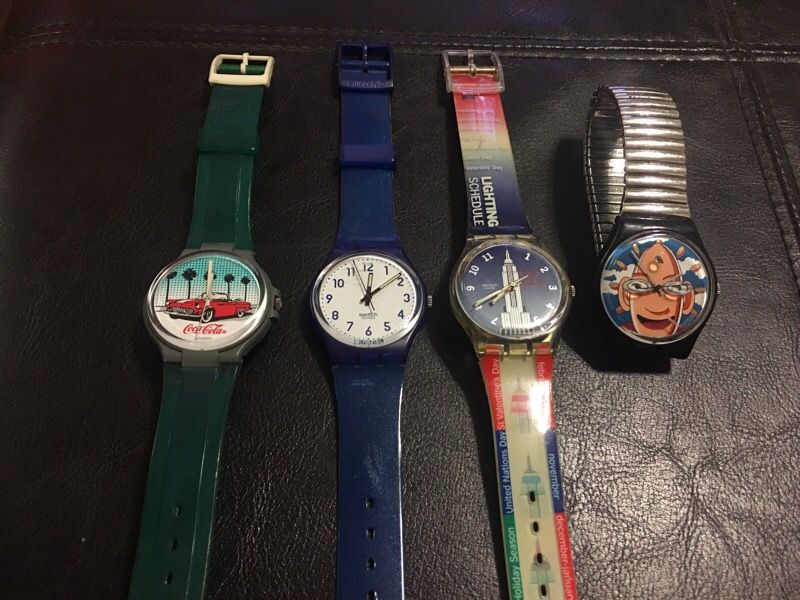 Coca cola store swatch watch
