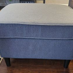 Couch, Love Seat, and Ottoman with Storage. 