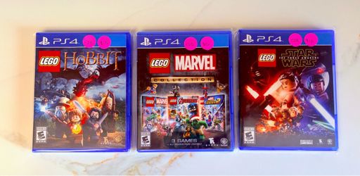 3 Lego PlayStation 4 Game Bundle