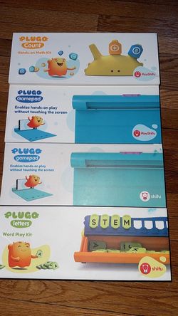 Plugo Count & Letters Bundle + 2 Gamepads price negotiable