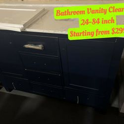 Bathroom Vanity Clearance,30-84 inch 8.1412