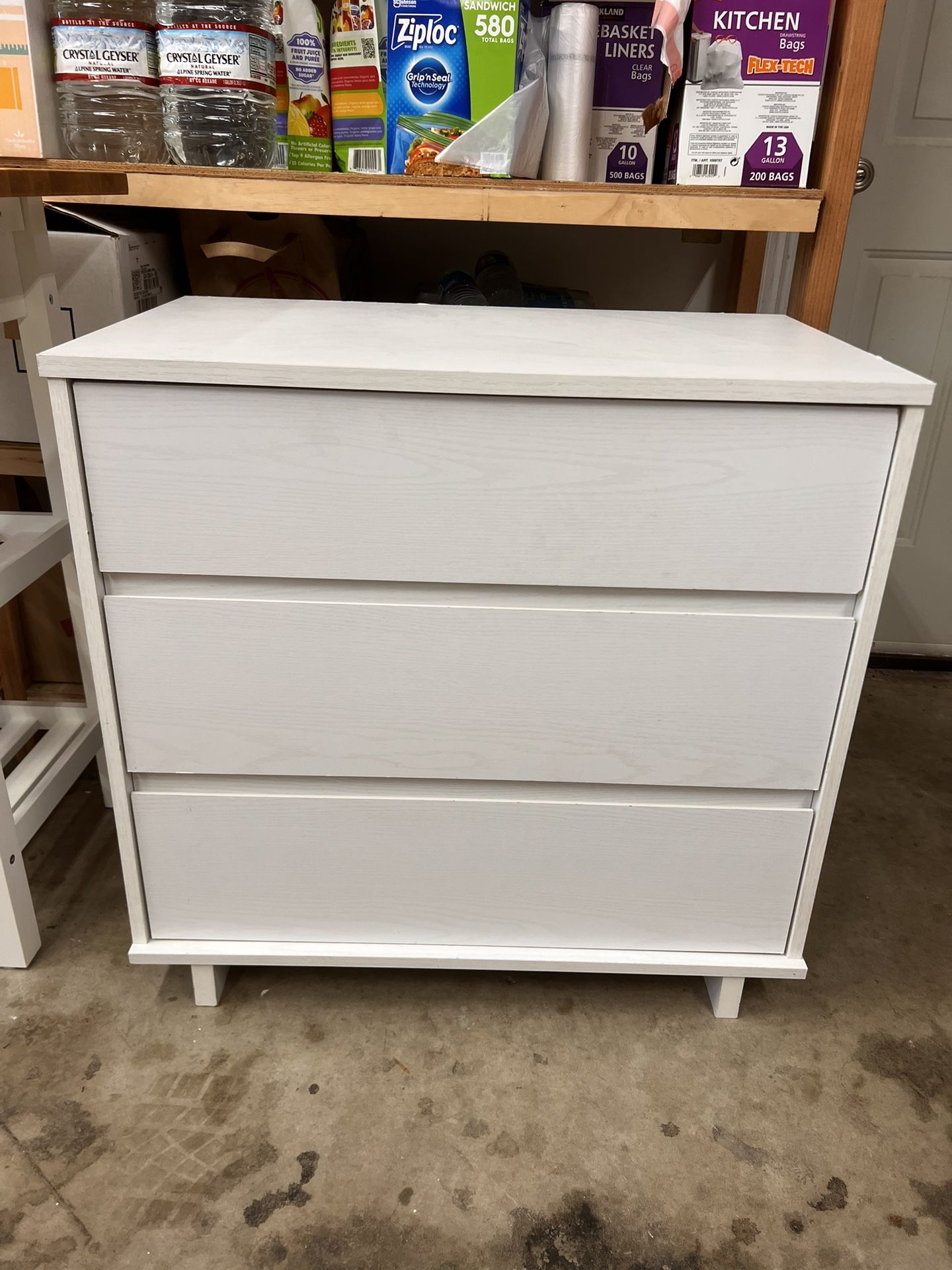 White Dresser