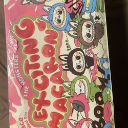 THE MONSTERS Exciting Macaron Vinyl Face Blind Box Sealed Whole Set