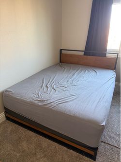 Queen Metal Platform Bed