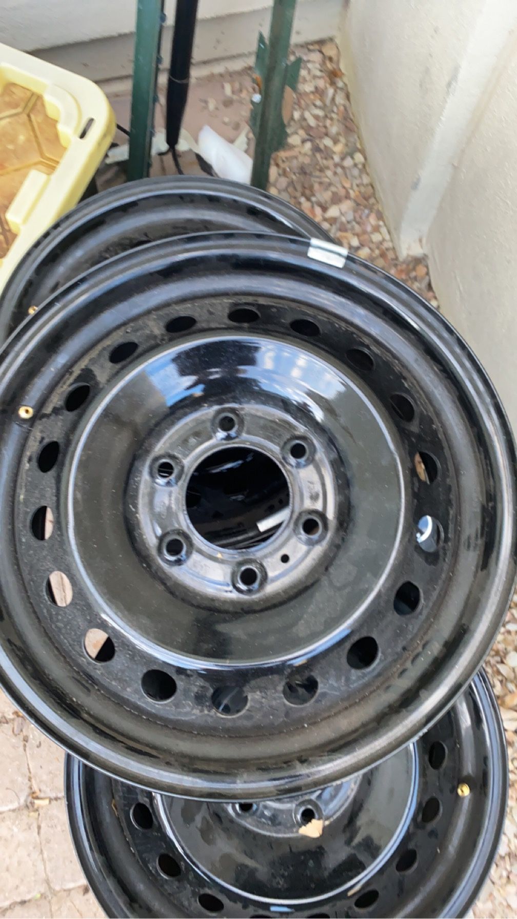 6x5.5 Steel Wheels 17in