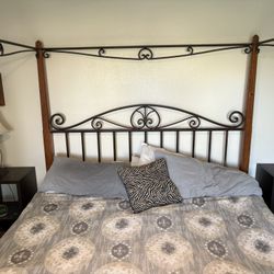 King Canopy Bed Frame