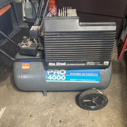 DeVilbiss PRO 4000 Air Compressor 20 Gal. 4 HP