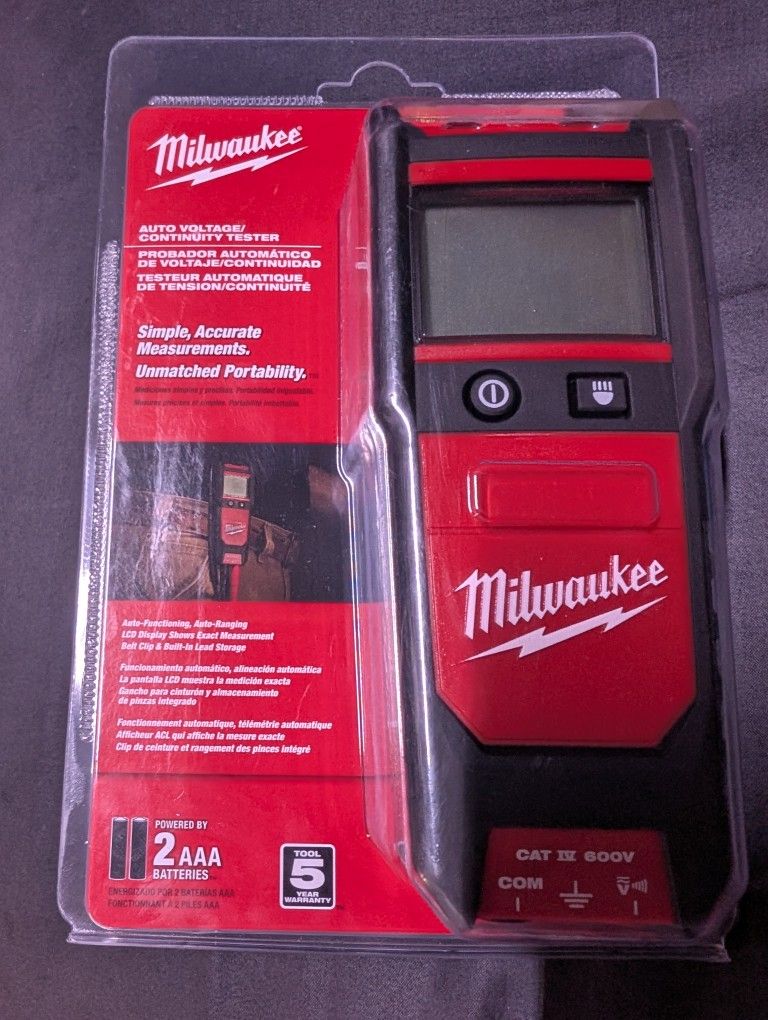 Milwaukee Auto Voltage/Continuity Tester