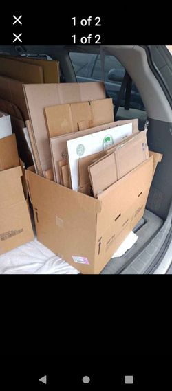 Boxes for moving or storage