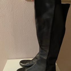 Black Leather Boots 
