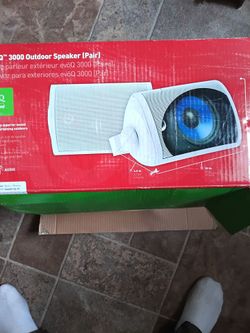 Outdoor speakers
