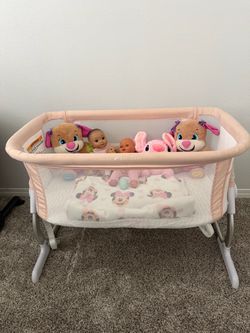 Baby Delight Bassinet Pink Portable