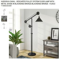 Unique Hudson & Canal Floor Lamp!