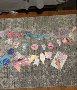 Birthday party decor