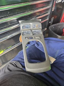 OEM center console trim for 2010-15 Camaro.