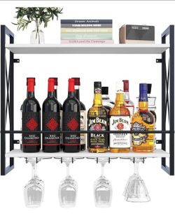 Multi use wall shelf