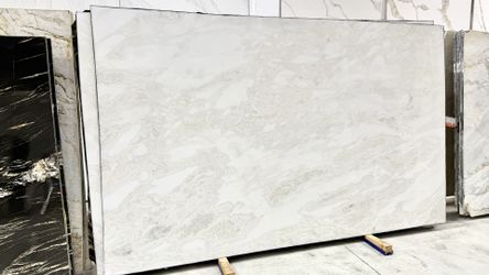 MARBLE SLABS MYSTERY WHITE 2CM FOR KITCHEN COUNTERTOPS