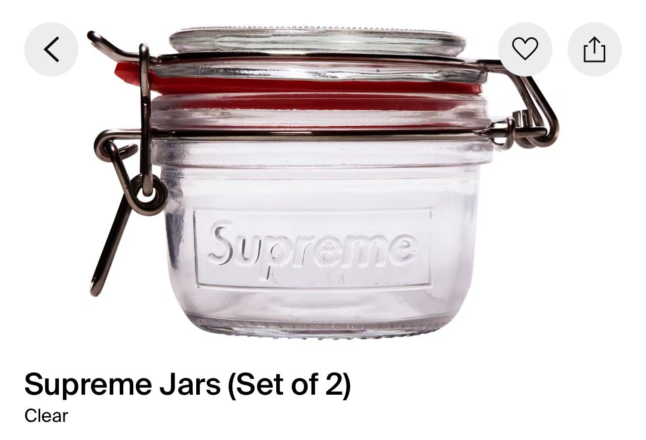 Supreme jars