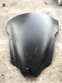 2008 Yamaha r6 front windshield