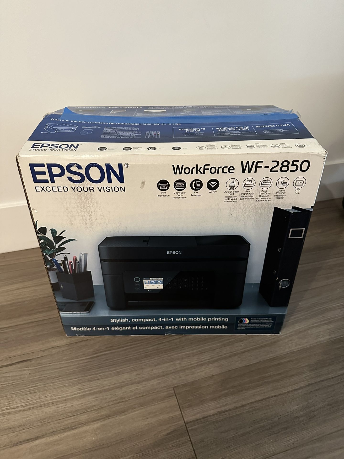 EPSON Workforce WF-2850 Wireless Printer
