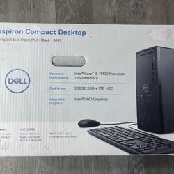 Inspiron Compact Desktop 3891, Black, 
